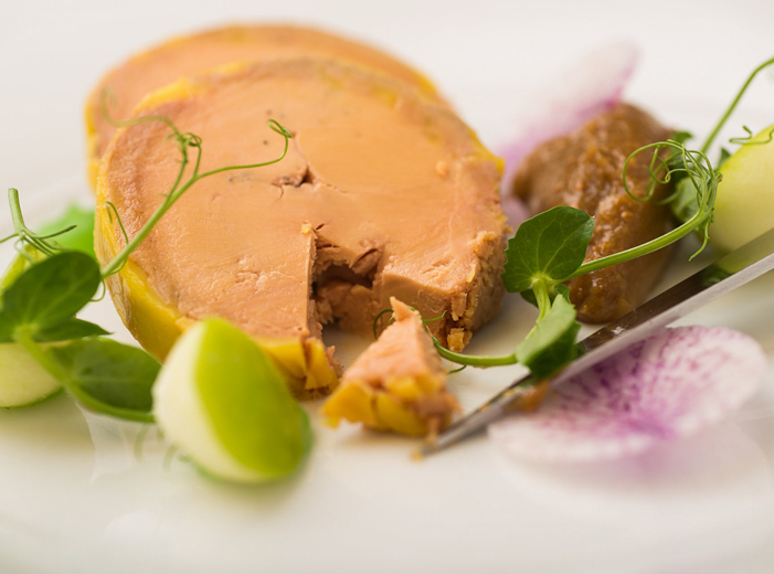 Assiette de foie gras